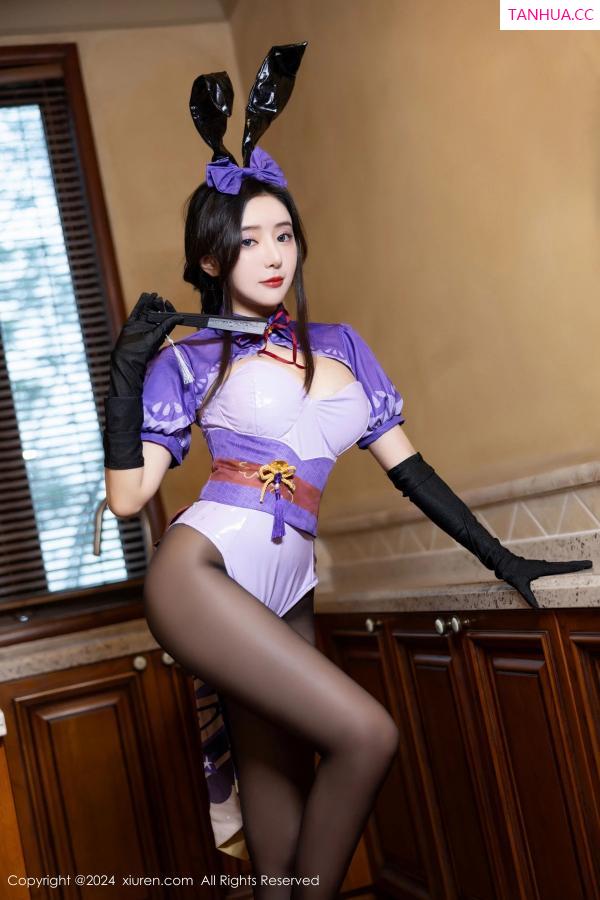 王馨瑶  [XiuRen]高清写真图 2024.05.17 No.8562 王馨瑶yanni 黑丝美腿第25张图片